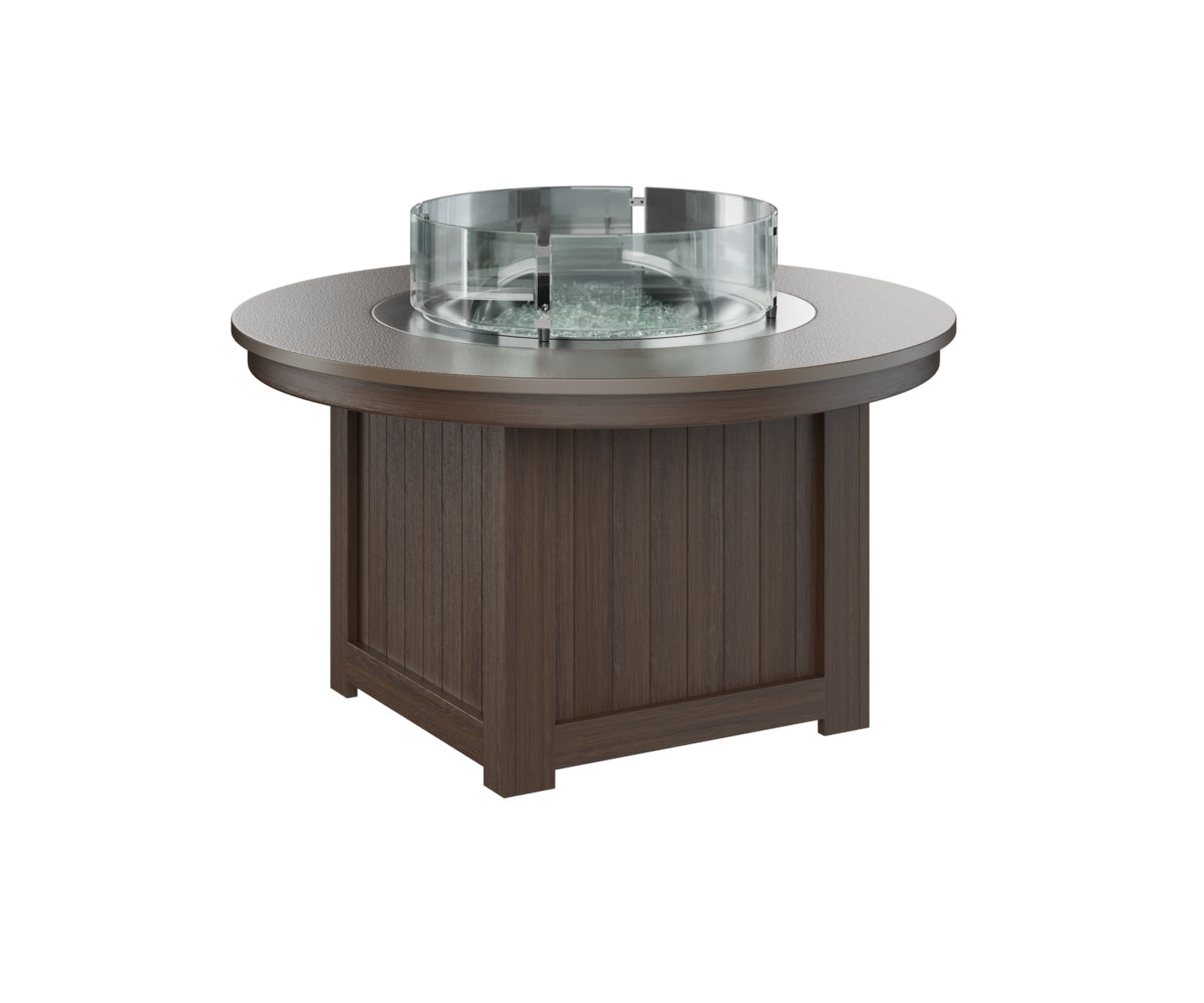 Berlin Gardens Donoma 44" Round Fire Pit with Hammered Top