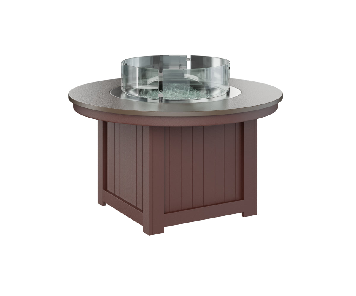 Berlin Gardens Donoma 44" Round Fire Pit with Hammered Top
