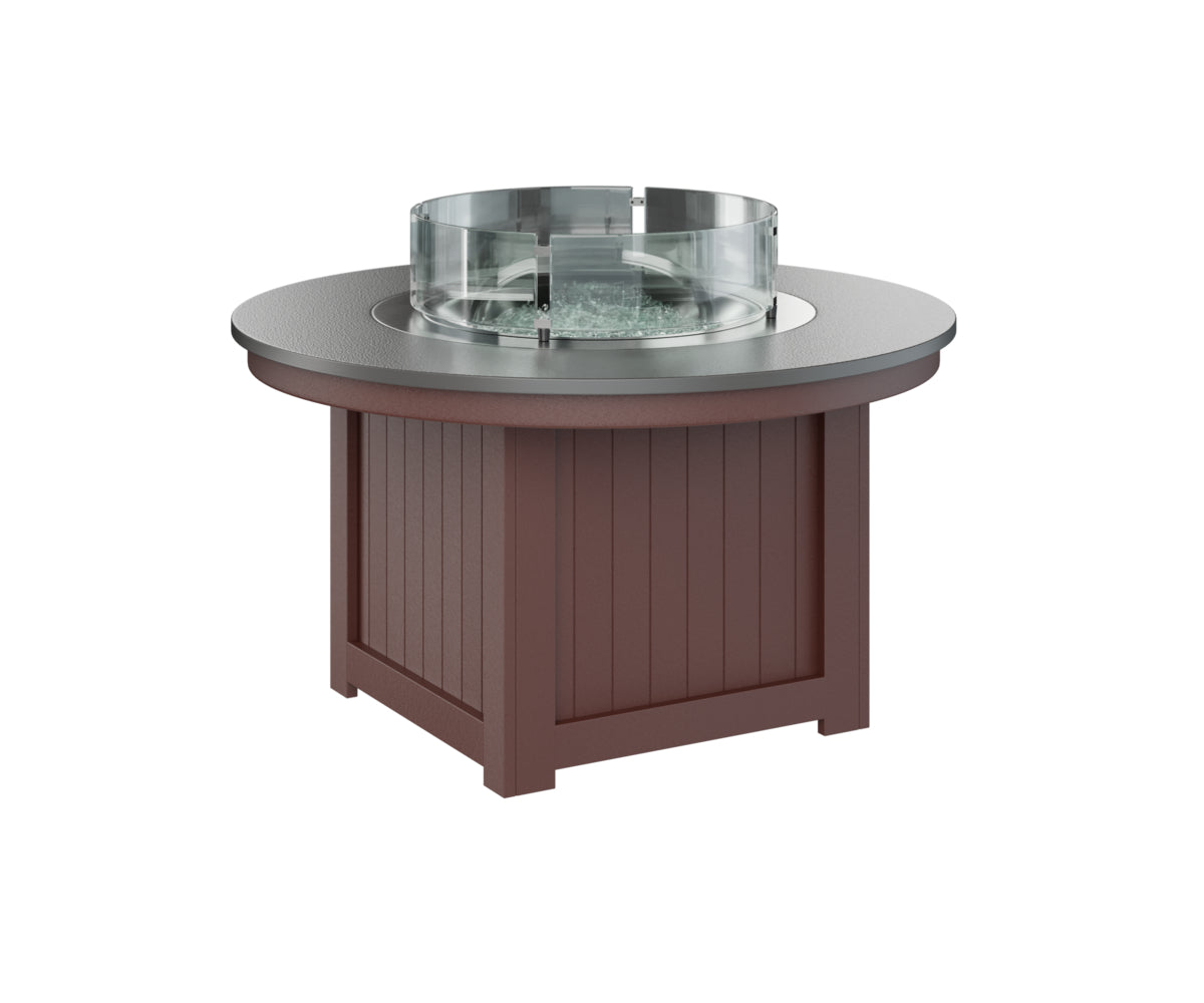 Berlin Gardens Donoma 44" Round Fire Pit with Hammered Top