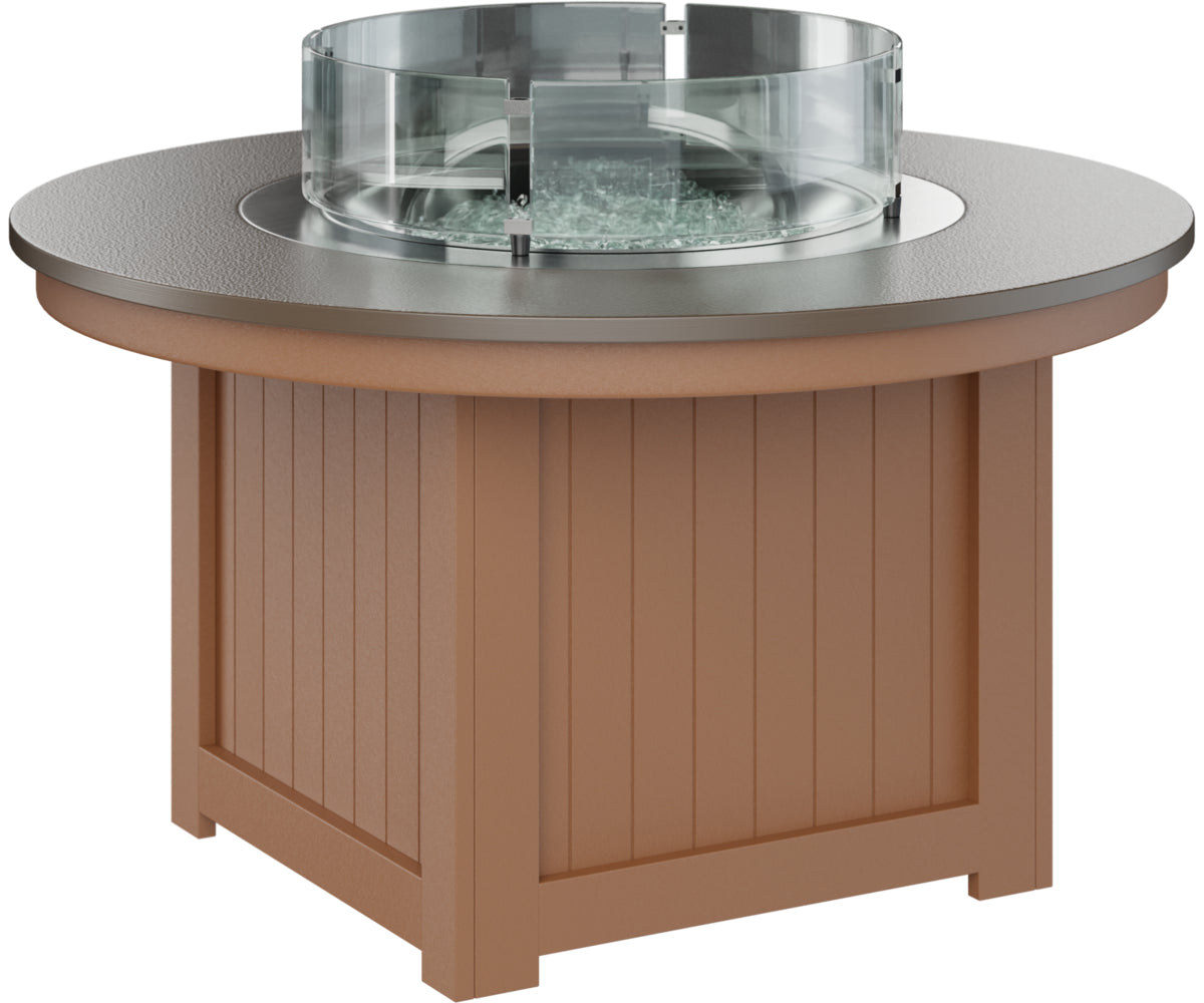 Berlin Gardens Donoma 44" Round Fire Pit with Hammered Top