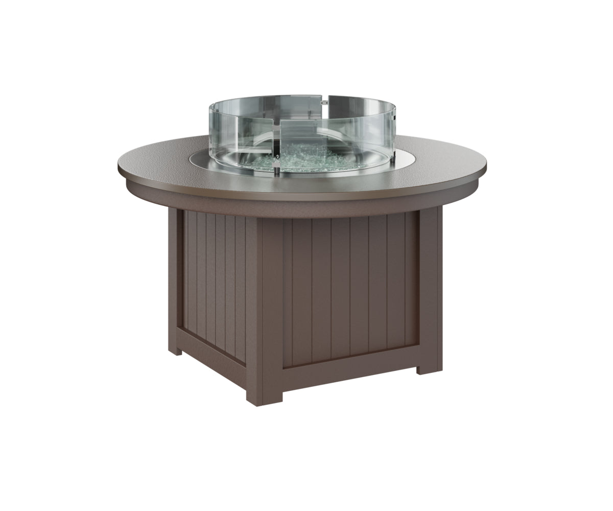 Berlin Gardens Donoma 44" Round Fire Pit with Hammered Top