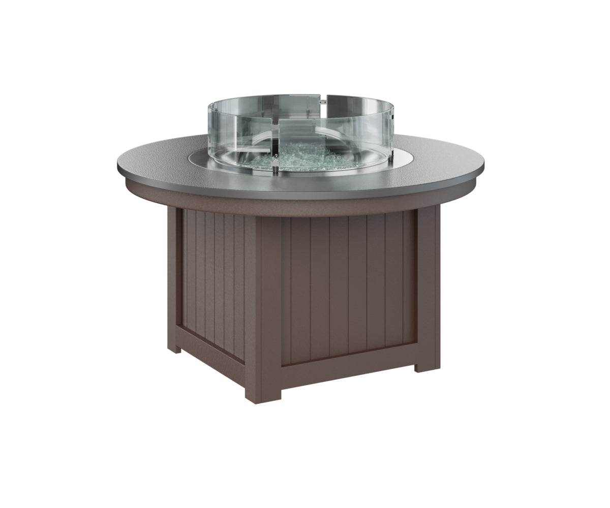 Berlin Gardens Donoma 44" Round Fire Pit with Hammered Top