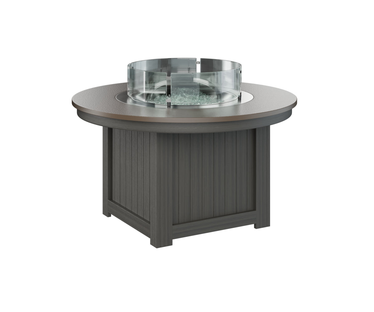 Berlin Gardens Donoma 44" Round Fire Pit with Hammered Top