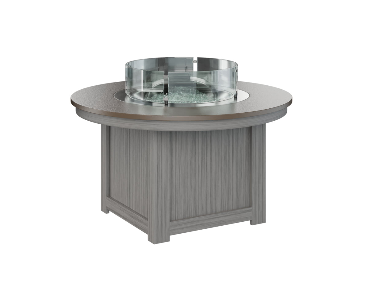 Berlin Gardens Donoma 44" Round Fire Pit with Hammered Top