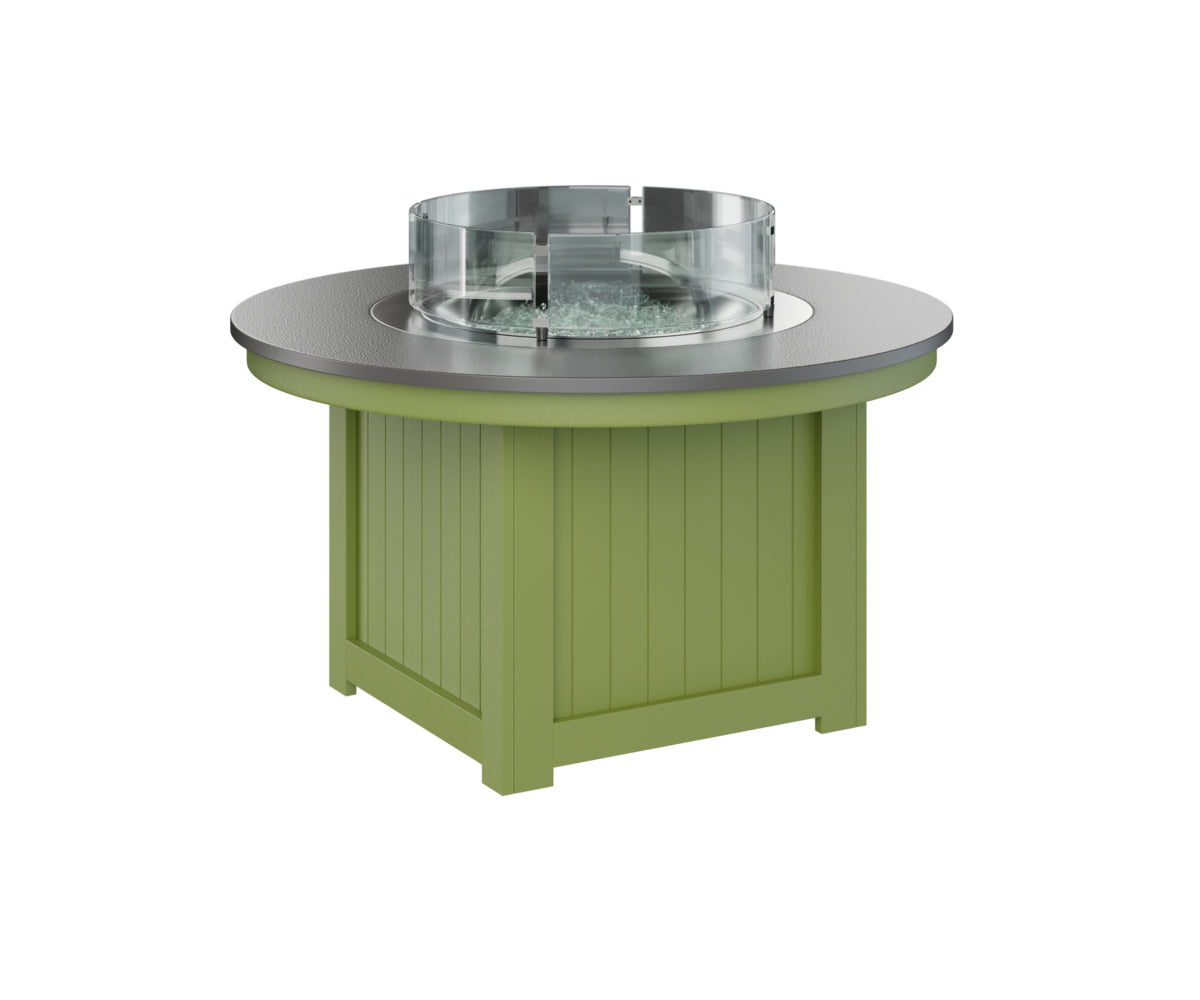 Berlin Gardens Donoma 44" Round Fire Pit with Hammered Top