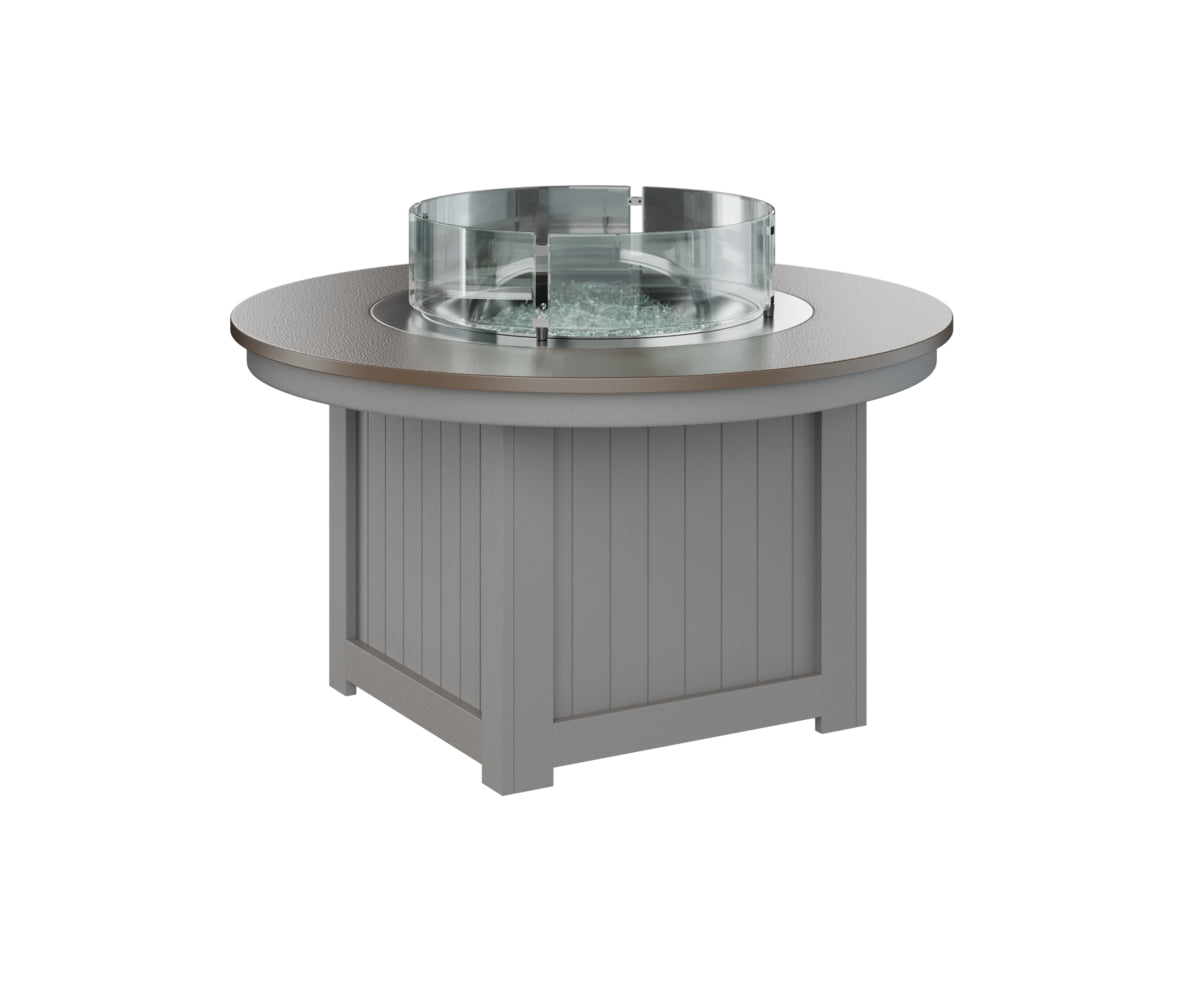 Berlin Gardens Donoma 44" Round Fire Pit with Hammered Top