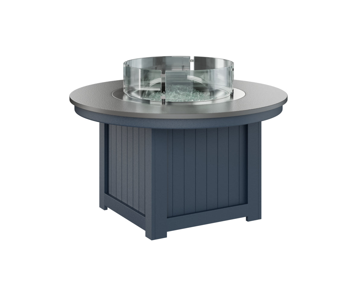 Berlin Gardens Donoma 44" Round Fire Pit with Hammered Top
