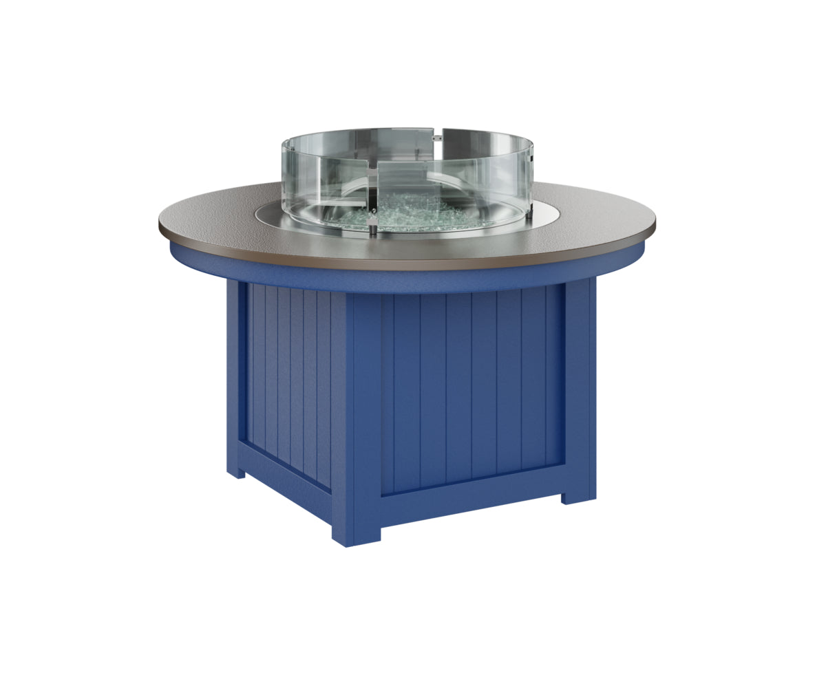 Berlin Gardens Donoma 44" Round Fire Pit with Hammered Top