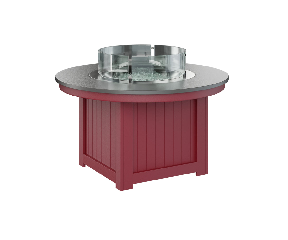 Berlin Gardens Donoma 44" Round Fire Pit with Hammered Top
