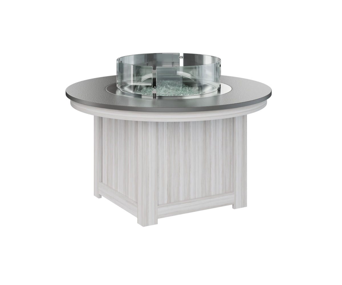 Berlin Gardens Donoma 44" Round Fire Pit with Hammered Top