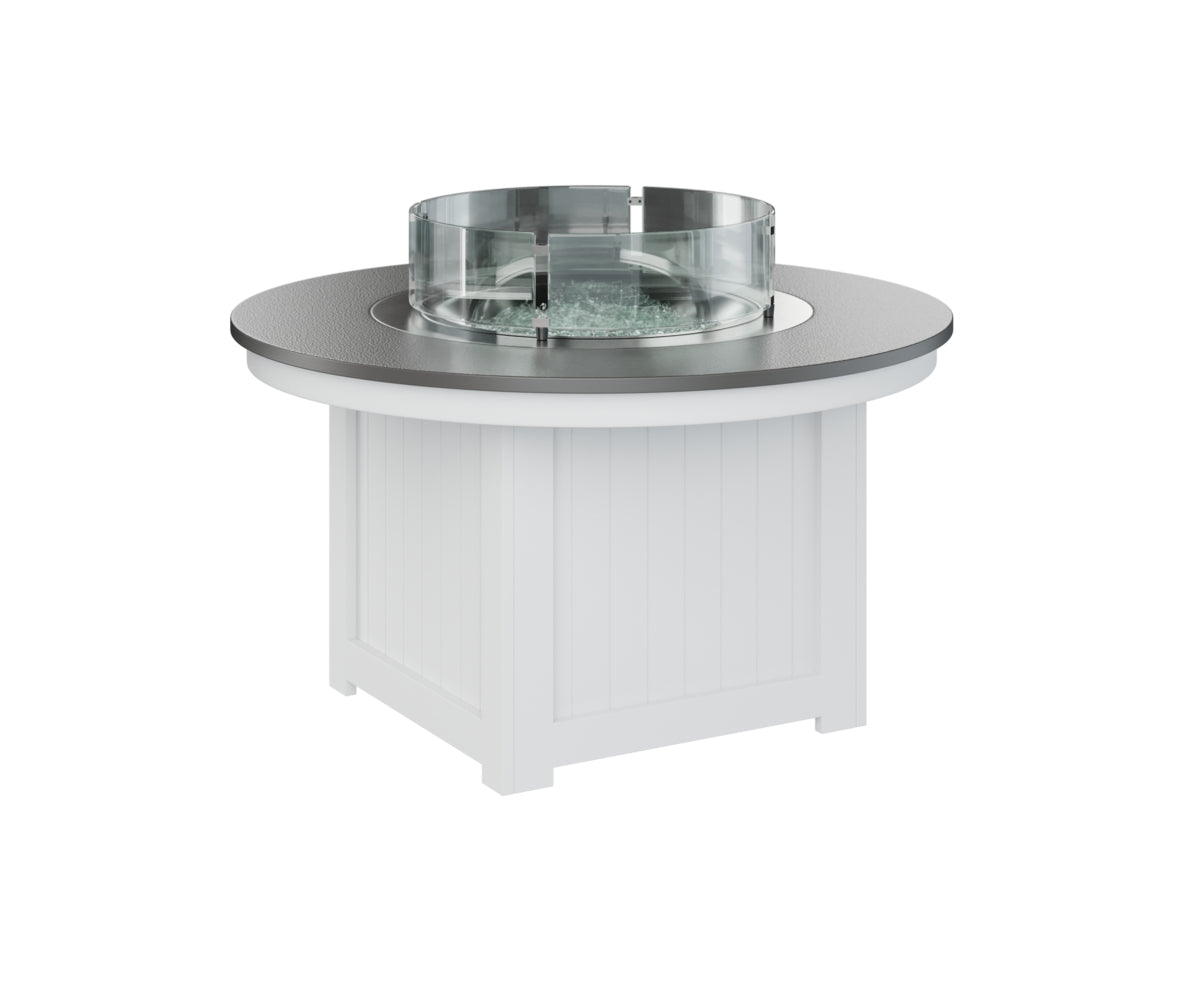 Berlin Gardens Donoma 44" Round Fire Pit with Hammered Top