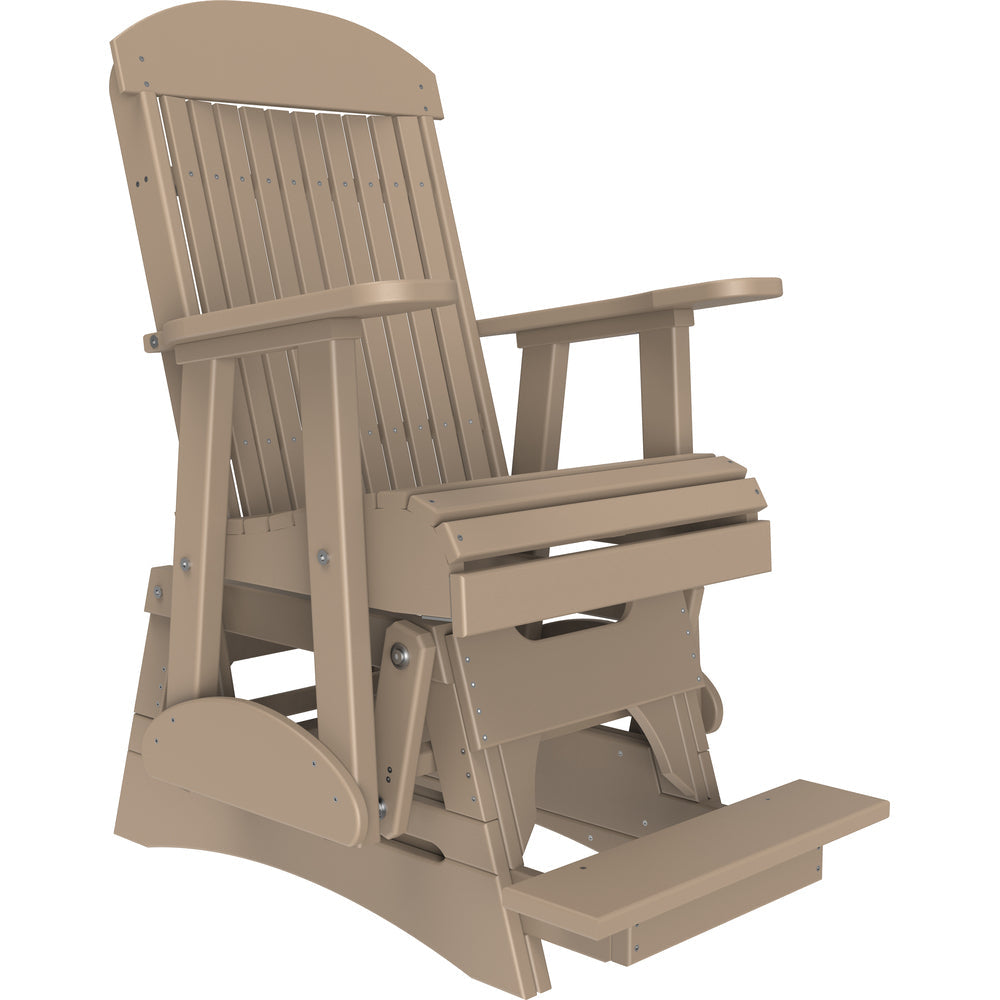 LuxCraft 2' Classic Balcony Glider Chair