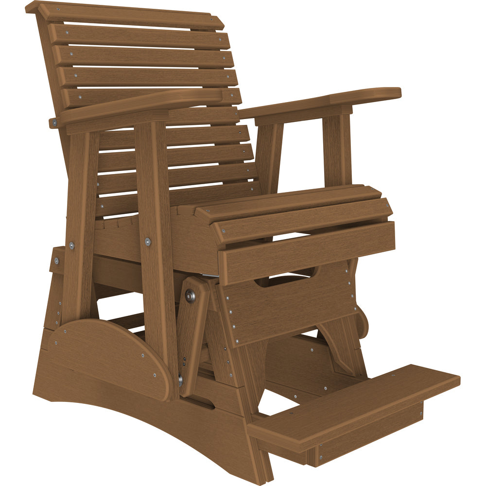 LuxCraft 2' Plain Balcony Glider Chair