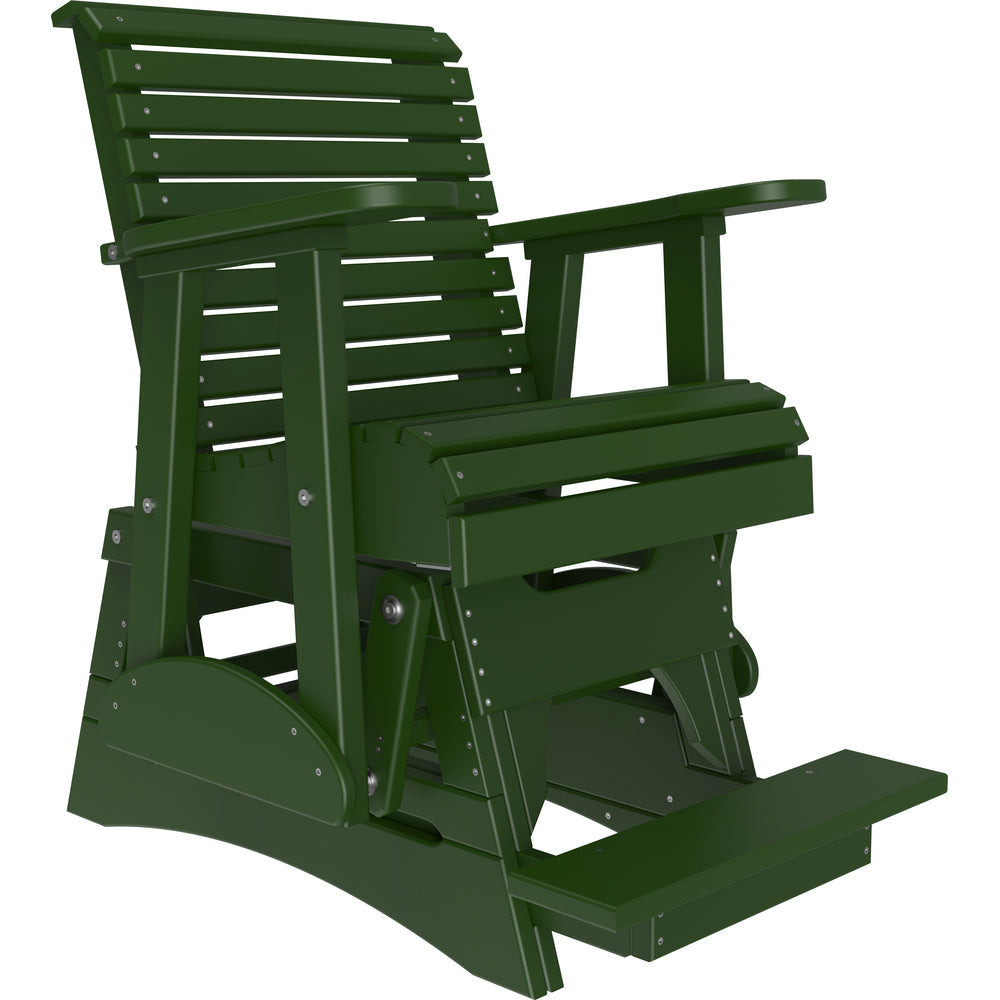 LuxCraft 2' Plain Balcony Glider Chair