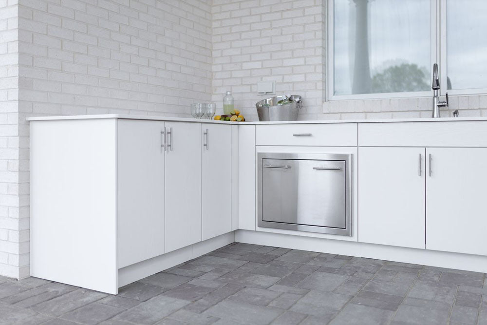 Berlin Gardens Agora 104" Outdoor Kitchen for Blaze Grill