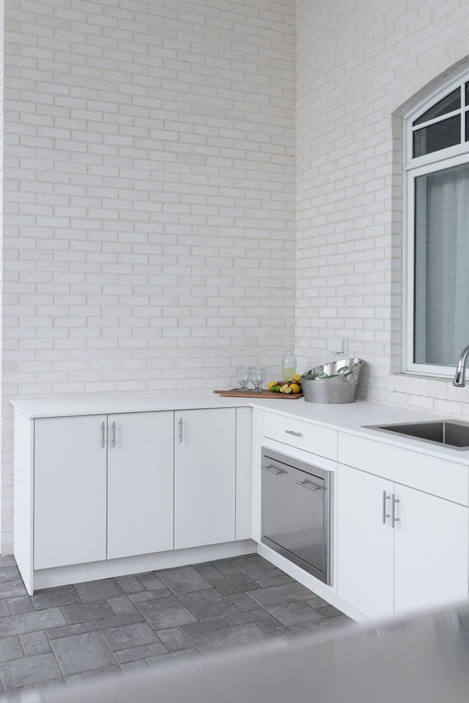 Berlin Gardens Agora 104" Outdoor Kitchen for Blaze Grill