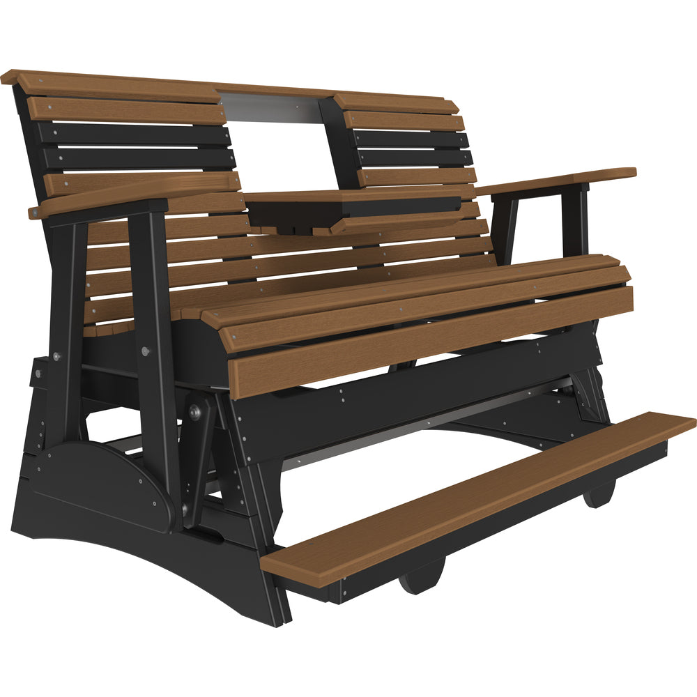 LuxCraft 5' Plain Balcony Glider