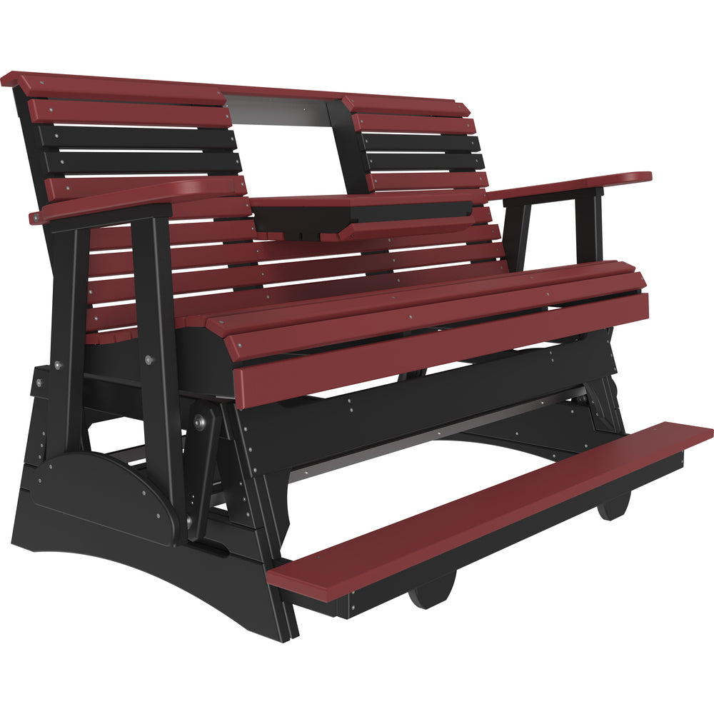 LuxCraft 5' Plain Balcony Glider