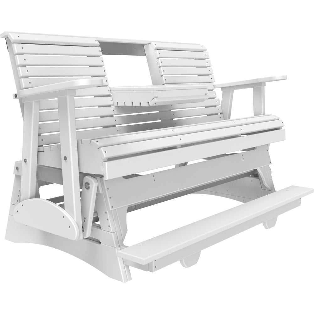 LuxCraft 5' Plain Balcony Glider
