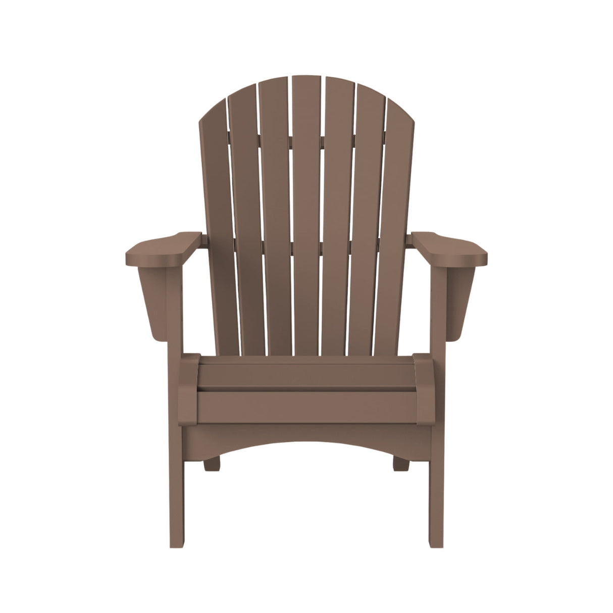 Artifex Classic Raised Adirondack Chair, Weatherwood - Quick Ship