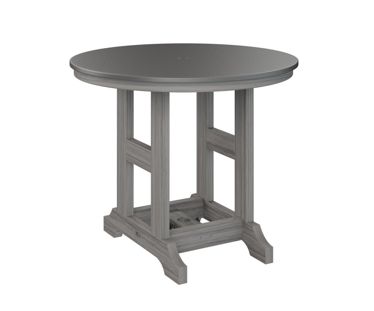 Berlin Gardens Garden Classic 38" Round Dining Table with Hammered Top