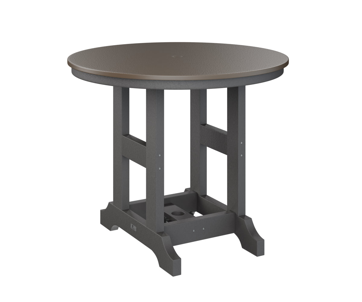 Berlin Gardens Garden Classic 38" Round Counter Table with Hammered Top