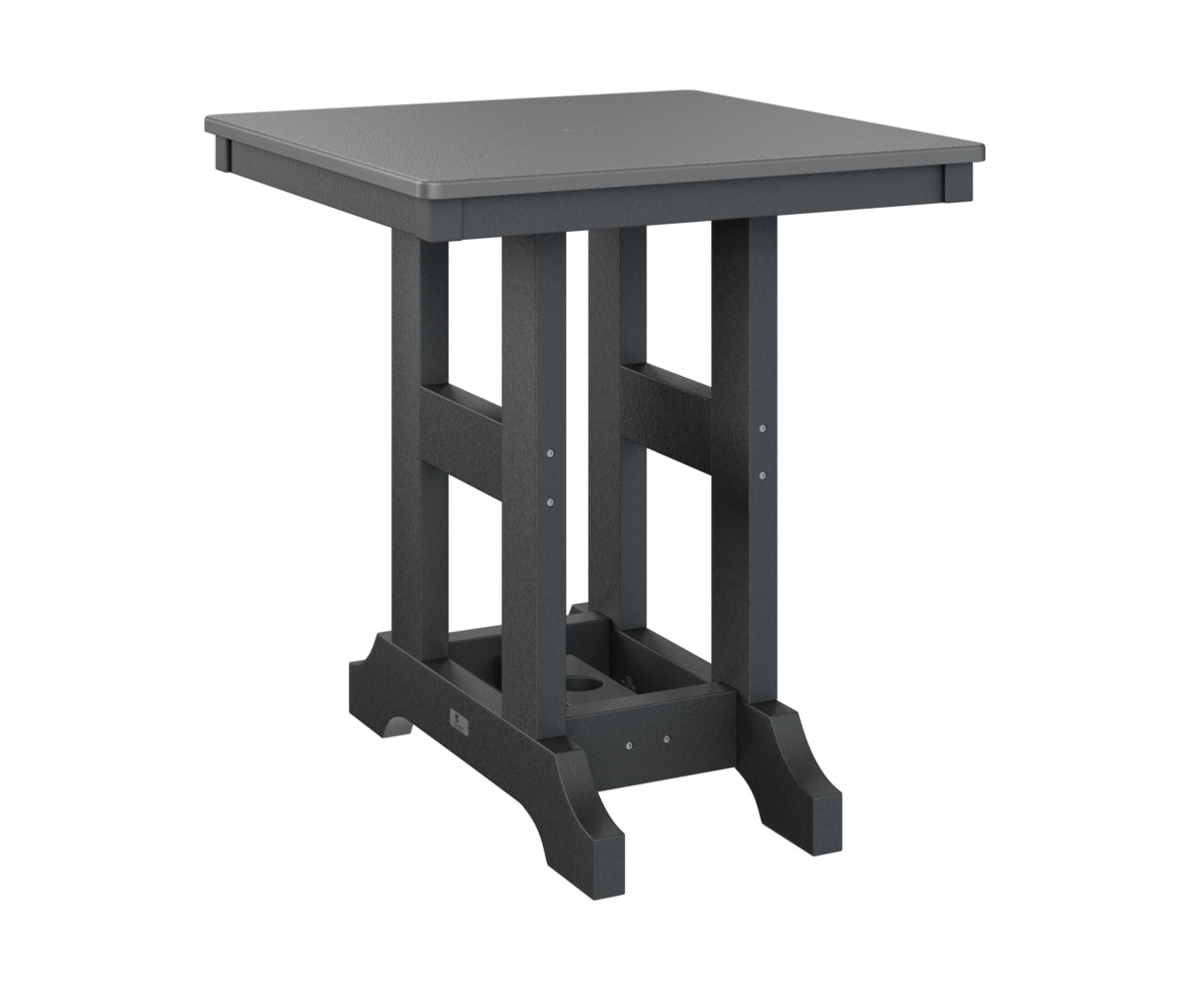Berlin Gardens Garden Classic 28" Square Counter Table with Hammered Top