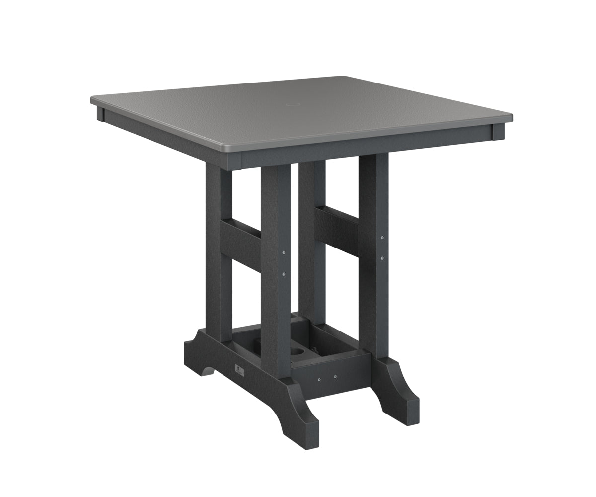 Berlin Gardens Garden Classic 33" Square Counter Table with Hammered Top
