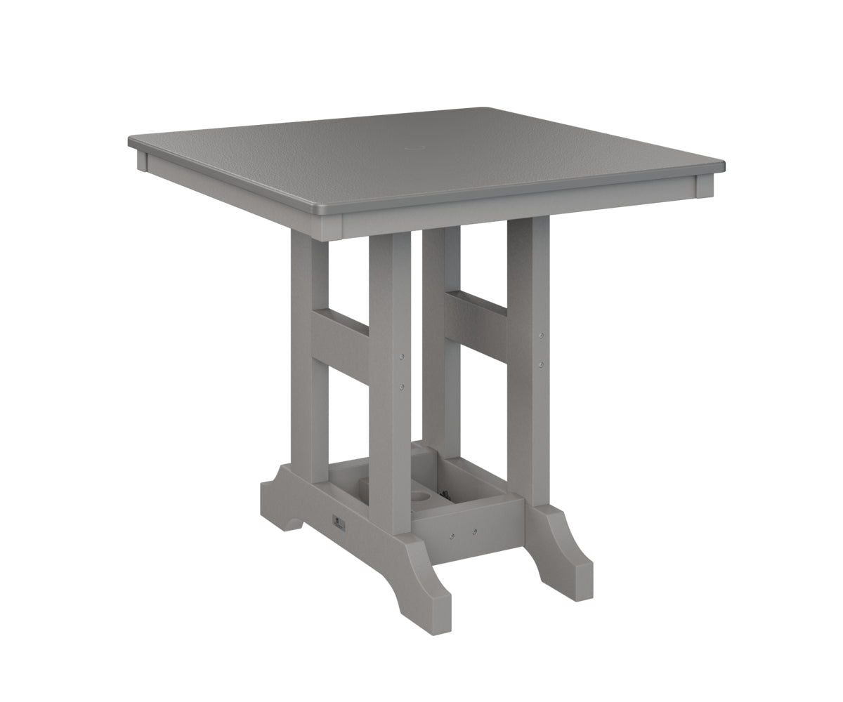 Berlin Gardens Garden Classic 33" Square Counter Table with Hammered Top
