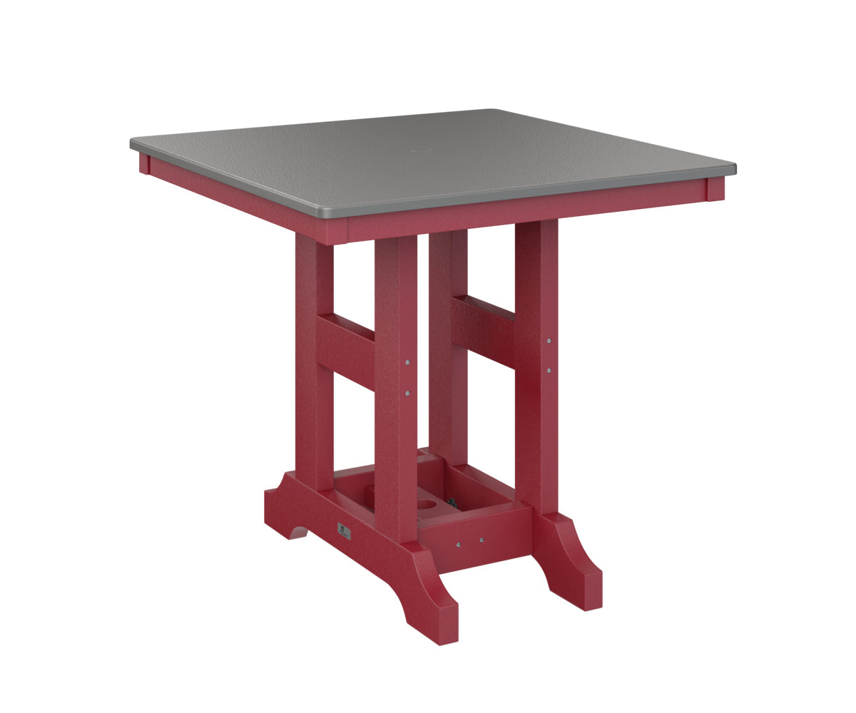 Berlin Gardens Garden Classic 33" Square Counter Table with Hammered Top
