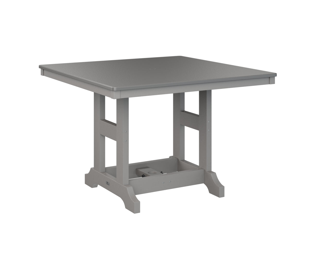 Berlin Gardens Garden Classic 44" Square Bar Table with Hammered Top
