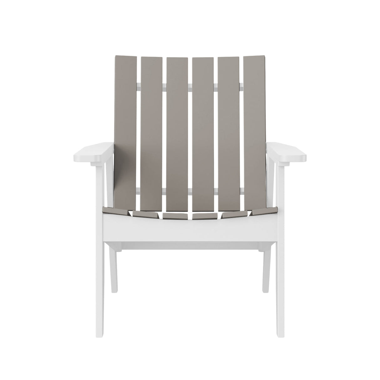 Artifex Summerfield Chair, Drifwood Gray on Bright White - Quick Ship