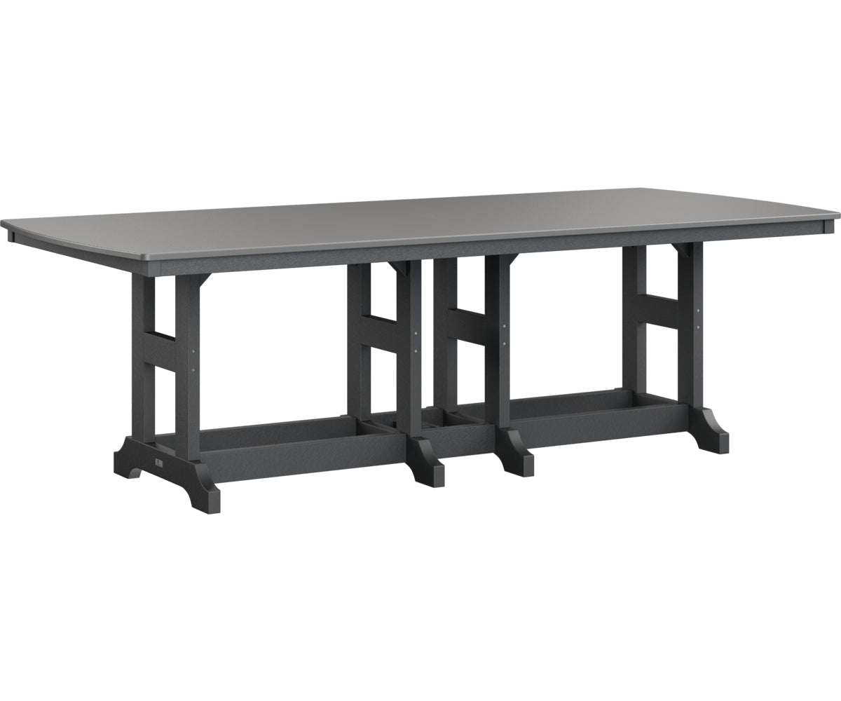 Berlin Gardens Garden Classic 44" x 96" Rectangular Bar Table with Hammered Top