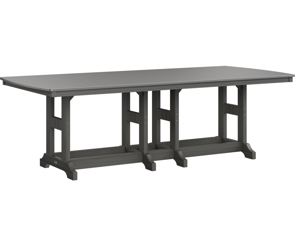 Berlin Gardens Garden Classic 44" x 96" Rectangular Bar Table with Hammered Top