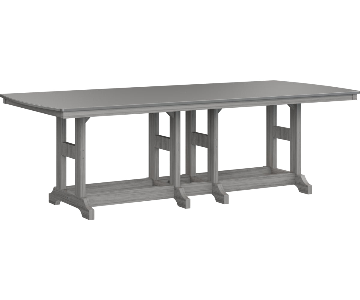 Berlin Gardens Garden Classic 44" x 96" Rectangular Bar Table with Hammered Top