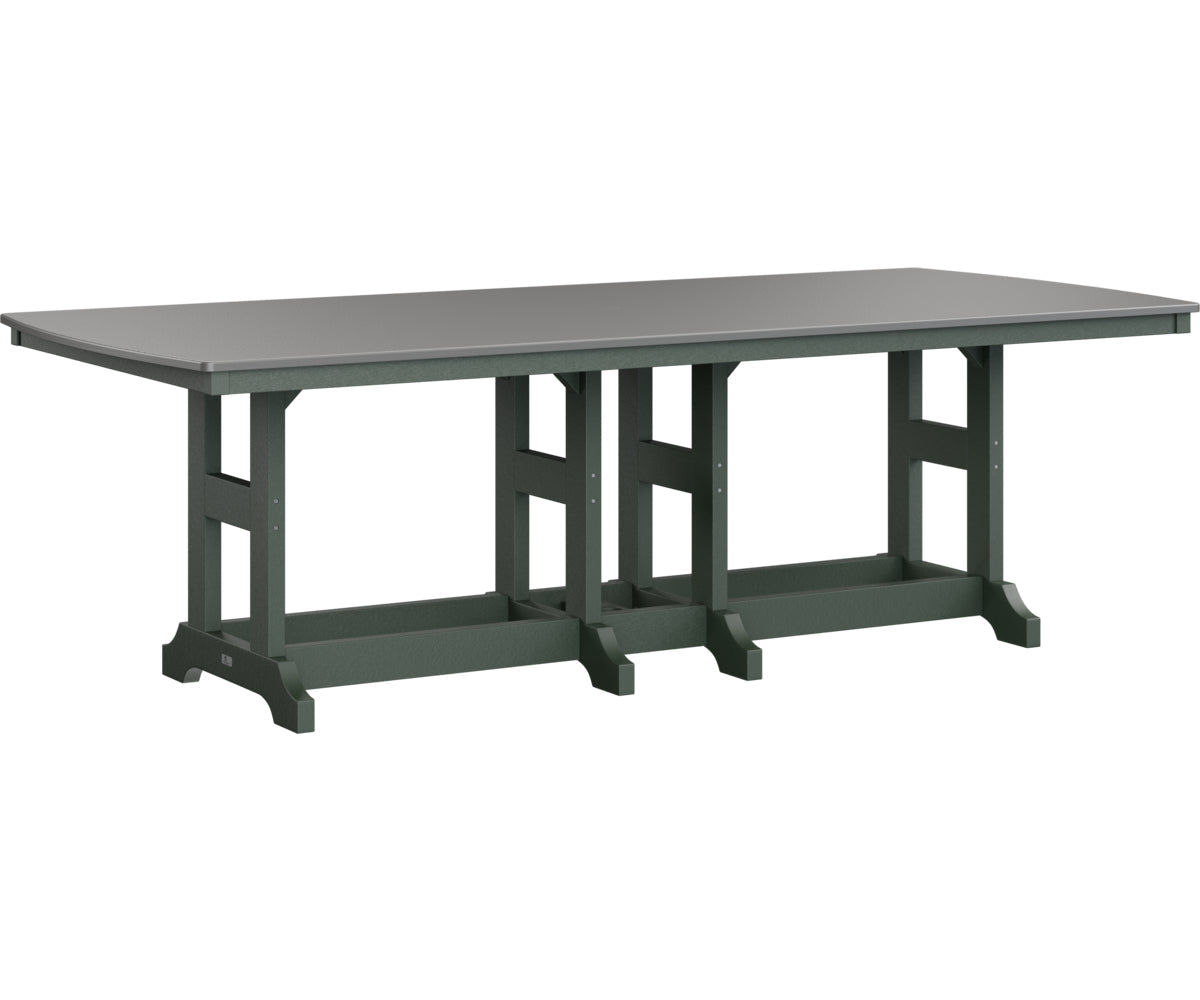 Berlin Gardens Garden Classic 44" x 96" Rectangular Bar Table with Hammered Top