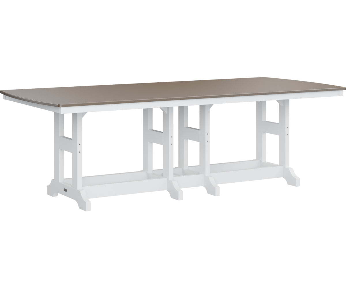 Berlin Gardens Garden Classic 44" x 96" Rectangular Bar Table with Hammered Top