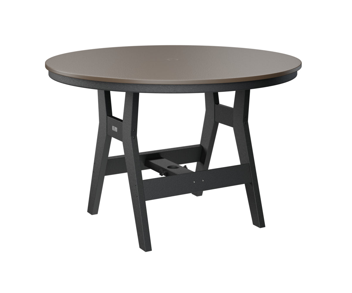 Berlin Gardens Harbor Bar Tables 48" Round Bar Table with Hammered Top