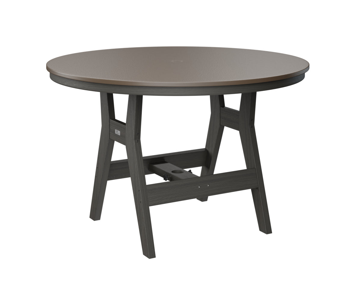 Berlin Gardens Harbor Counter Tables 48" Round Counter Table with Hammered Top
