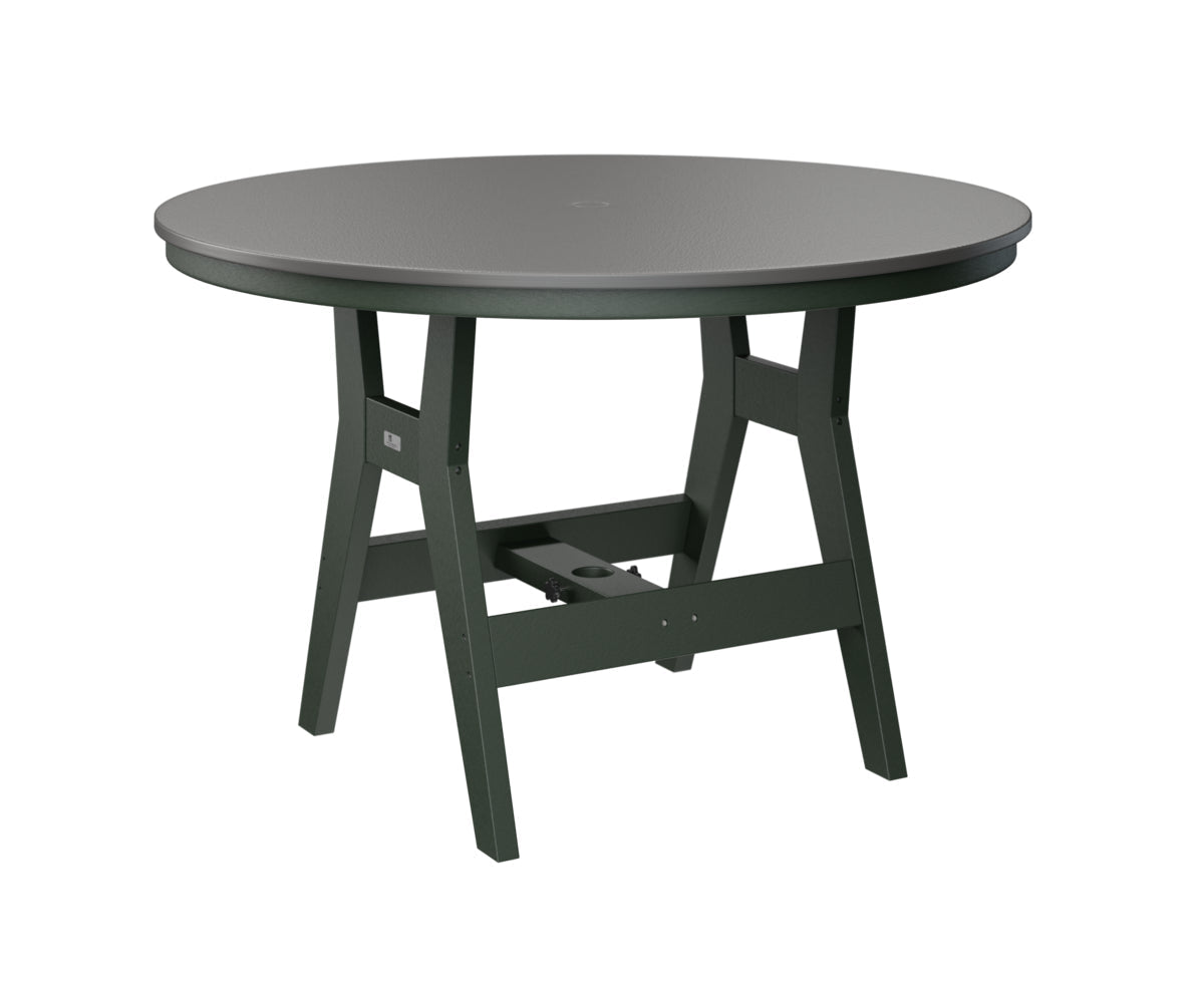 Berlin Gardens Harbor Counter Tables 48" Round Counter Table with Hammered Top