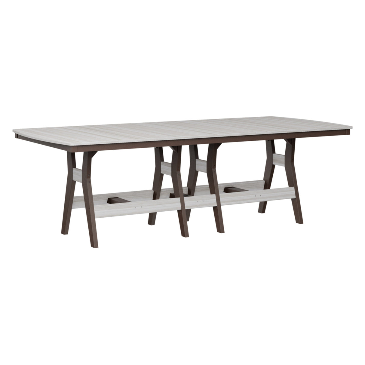 Berlin Gardens Harbor 44" x 96" Rectangular Bar Table