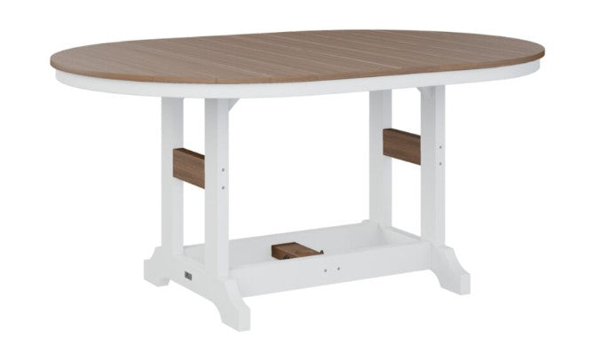Berlin Gardens Garden Classic Standard Top 44" x 64" Oblong Dining Table