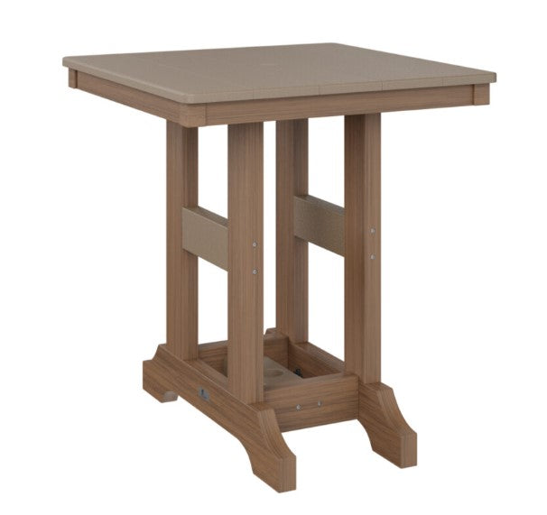 Berlin Gardens Garden Classic Standard Top 28" Square Bar Table