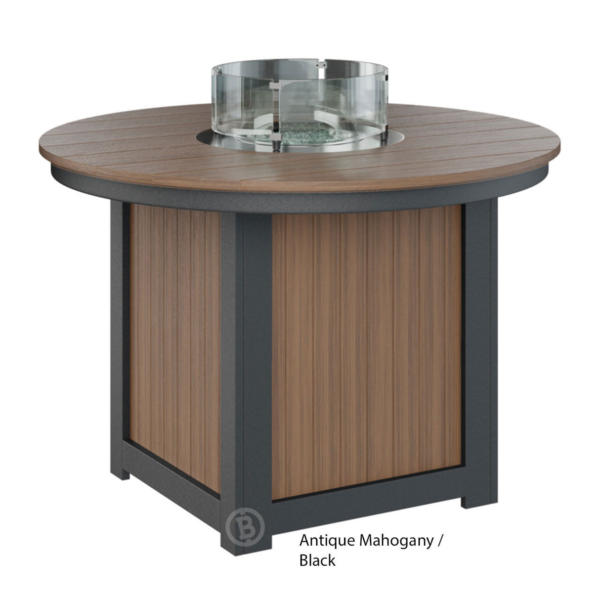 Berlin Gardens Donoma Standard Top 44" Round Fire Table Counter