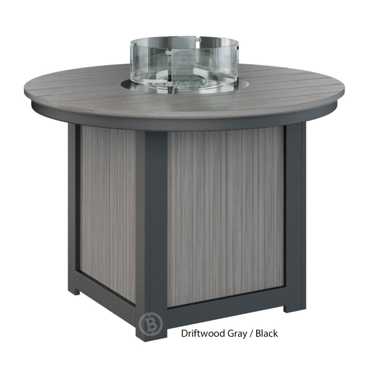 Berlin Gardens Donoma Standard Top 44" Round Fire Table Counter