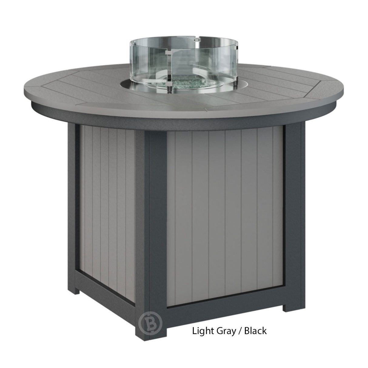 Berlin Gardens Donoma Standard Top 44" Round Fire Table Counter