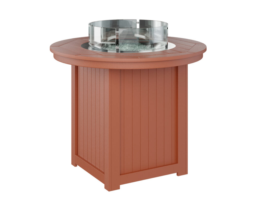 Berlin Gardens Donoma Standard Top 44" Round Fire Table Counter
