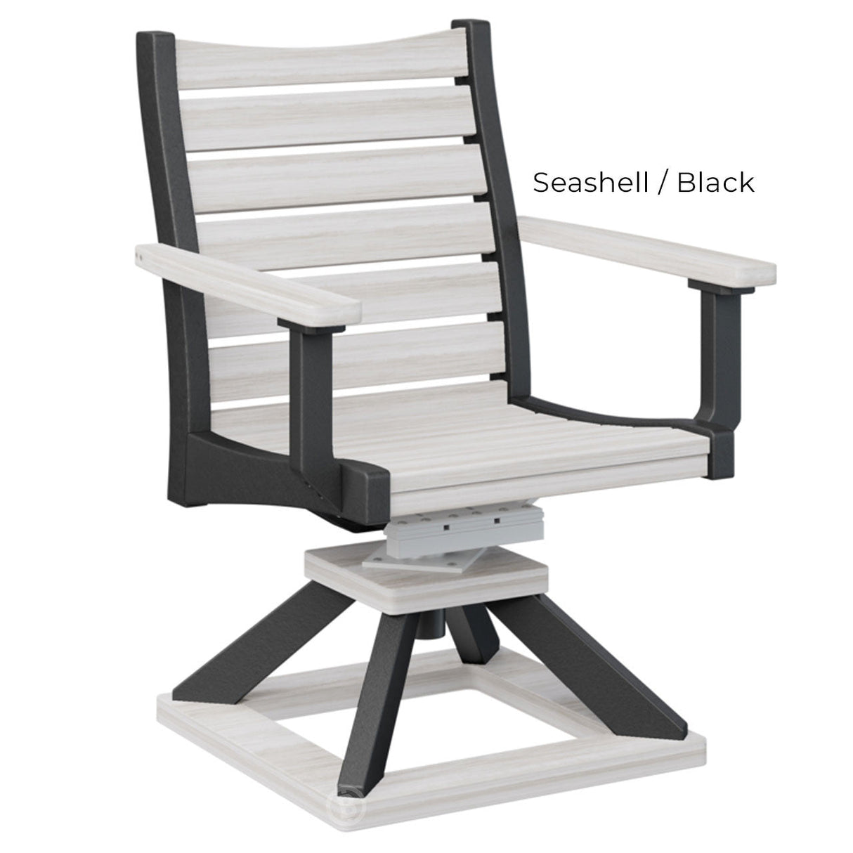 Berlin Gardens Bristol Swivel Rocker Dining Chair