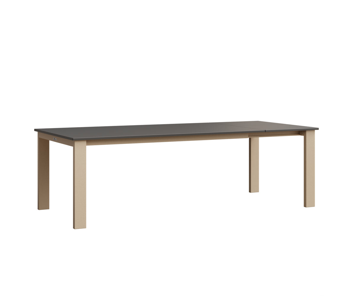 Berlin Gardens Berkley MGP 42" x 72" Expandable Table with Hammered Top