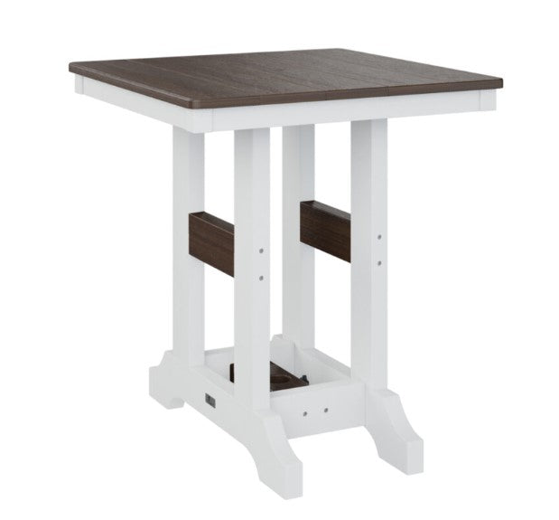 Berlin Gardens Garden Classic Standard Top 28" Square Bar Table
